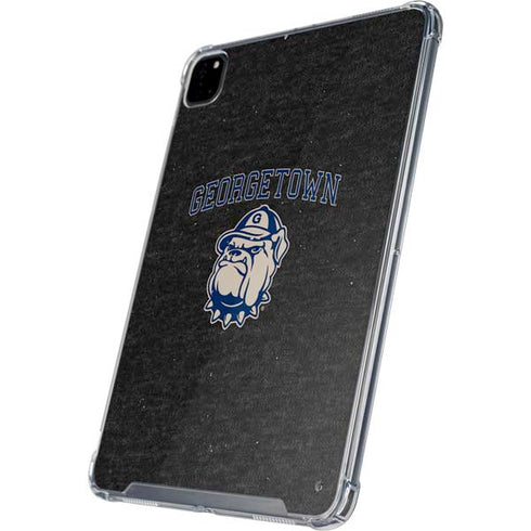 Georgetown University Hoyas Bulldog iPad Pro 12.9in (2020) Clear Case