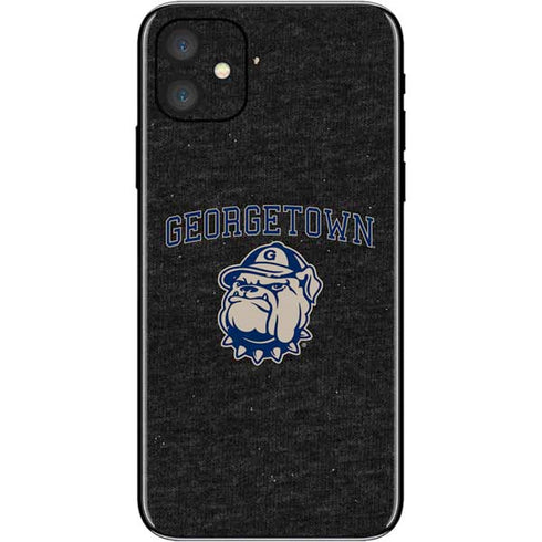 Georgetown University Hoyas Bulldog iPhone 11 Skin
