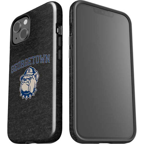 Georgetown University Hoyas Bulldog iPhone 15 Plus Impact Case