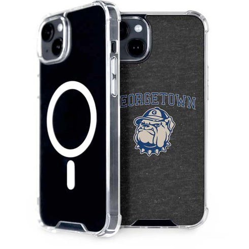 Georgetown University Hoyas Bulldog iPhone 15 MagSafe Case