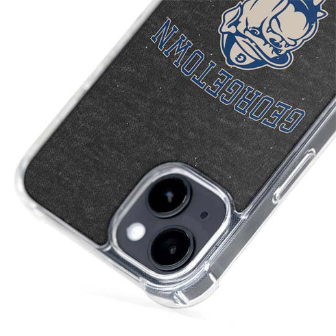 Georgetown University Hoyas Bulldog iPhone 15 Plus MagSafe Case