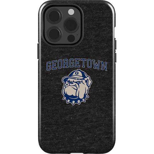 Georgetown University Hoyas Bulldog iPhone 15 Pro Impact Case