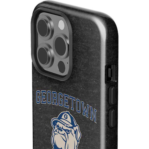 Georgetown University Hoyas Bulldog iPhone 14 Pro Impact Case