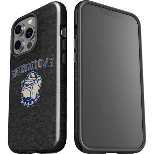 Georgetown University Hoyas Bulldog iPhone 14 Pro Impact Case