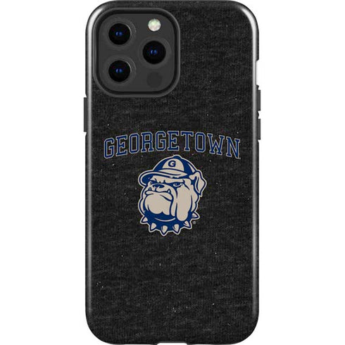 Georgetown University Hoyas Bulldog iPhone 15 Pro Max Impact Case