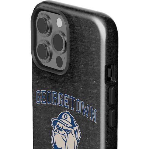 Georgetown University Hoyas Bulldog iPhone 15 Pro Max Impact Case