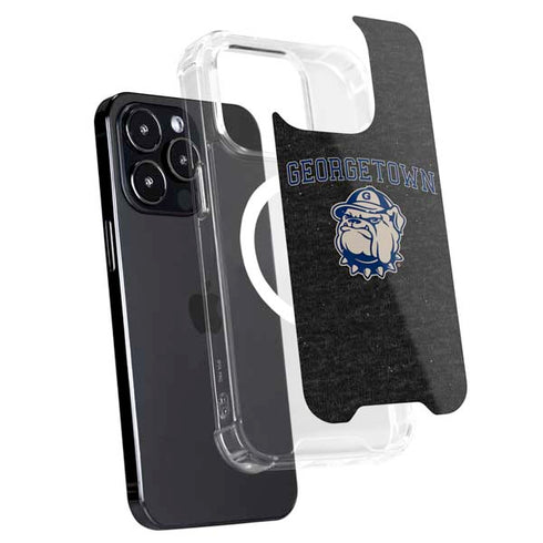 Georgetown University Hoyas Bulldog iPhone 15 Pro Max MagSafe Case