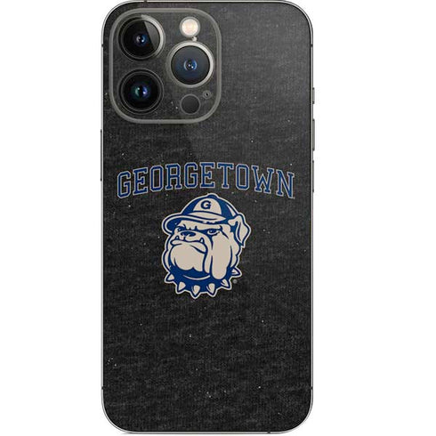 Georgetown University Hoyas Bulldog iPhone 14 Pro Skin