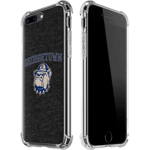 Georgetown University Hoyas Bulldog iPhone 7/8 Plus Clear Case