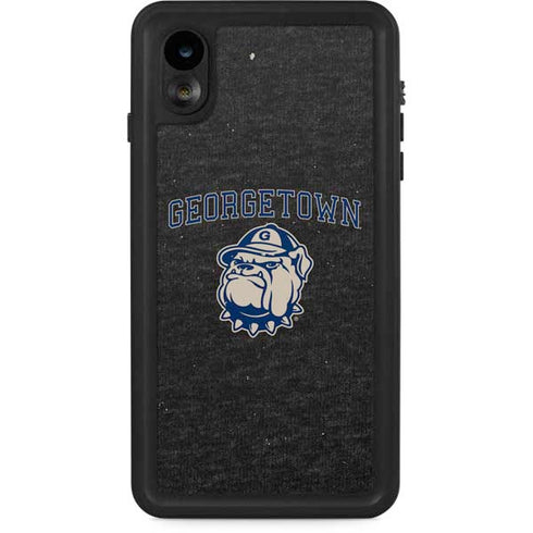 Georgetown University Hoyas Bulldog iPhone XR Waterproof Case