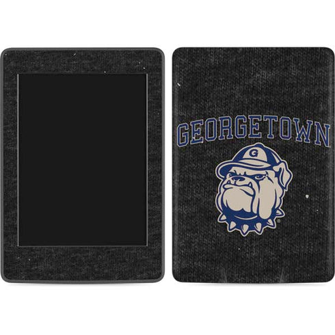 Georgetown University Hoyas Bulldog Amazon Kindle Skin