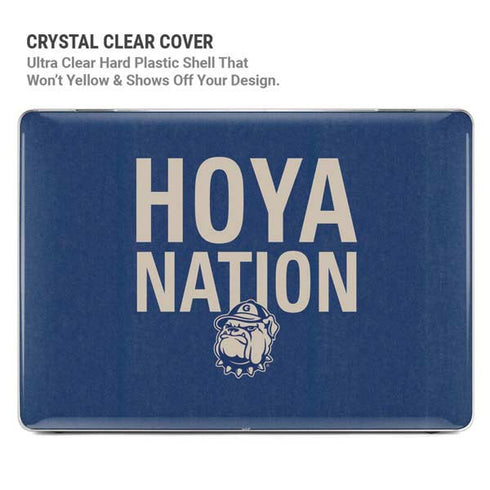 Georgetown University Hoyas Bulldog MacBook Air 13in M1 (2021) Case plus Skin
