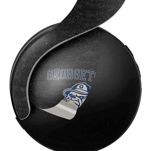 Georgetown University Hoyas Bulldog PULSE 3D Wireless Headset for PS5 Skin