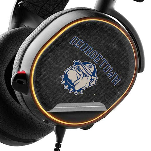Georgetown University Hoyas Bulldog SteelSeries Arctis 5 Skin