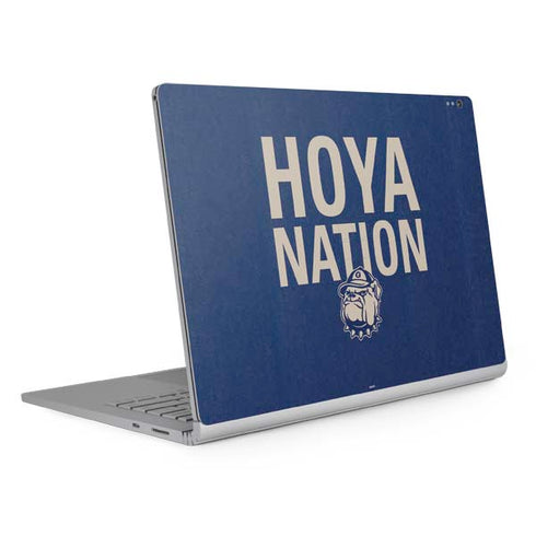 Georgetown University Hoyas Bulldog Surface Book 2 15in Skin