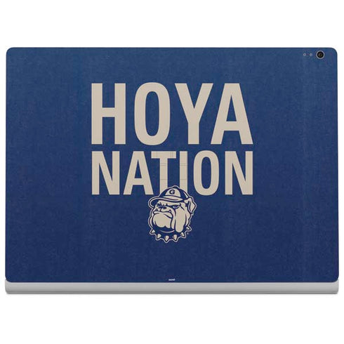 Georgetown University Hoyas Bulldog Surface Book 2 15in Skin