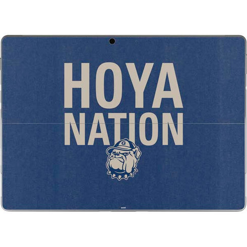 Georgetown University Hoyas Bulldog Surface Pro 9 Skin