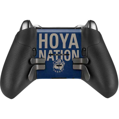 Georgetown University Hoyas Bulldog Xbox Elite Wireless Controller Series 2 Skin