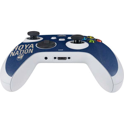 Georgetown University Hoyas Bulldog Xbox Series S Controller Skin