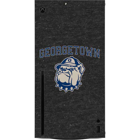 Georgetown University Hoyas Bulldog Xbox Series X Console Skin