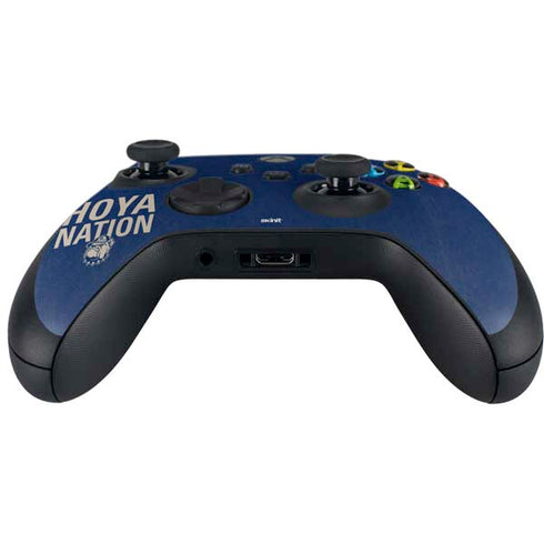 Georgetown University Hoyas Bulldog Xbox Series X Controller Skin