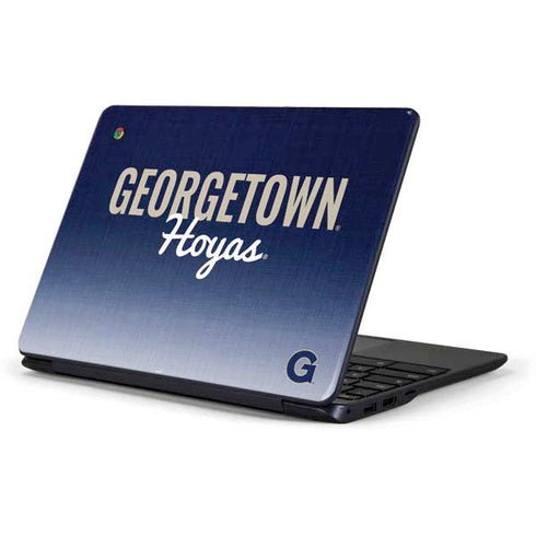 Georgetown University Hoyas Samsung Chromebook Skin