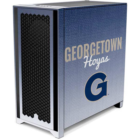 Georgetown University Hoyas Corsair 4000D Tempered Glass Mid-Tower ATX Case Skin