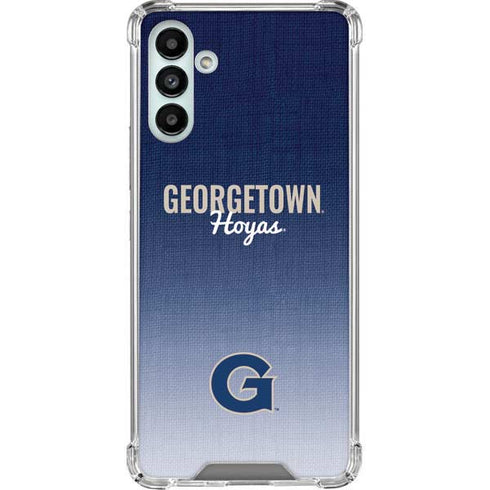 Georgetown University Hoyas Galaxy A13 5G Clear Case