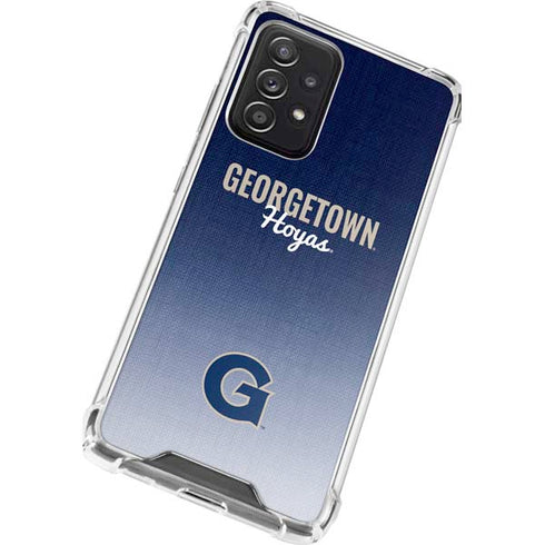 Georgetown University Hoyas Galaxy A52 5G Clear Case