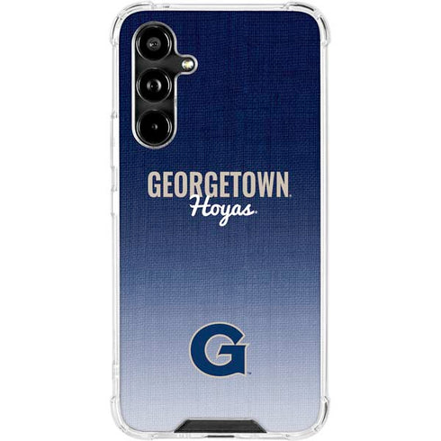 Georgetown University Hoyas Galaxy A54 5G Clear Case
