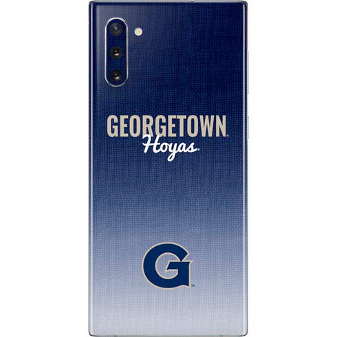 Georgetown University Hoyas Galaxy Note 10 Skin