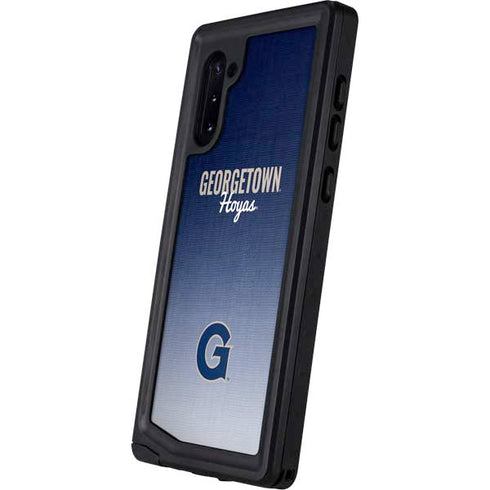 Georgetown University Hoyas Galaxy Note 10 Waterproof Case