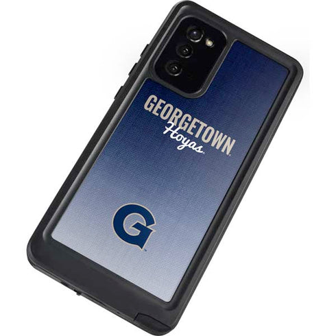 Georgetown University Hoyas Galaxy Note20 5G Waterproof Case