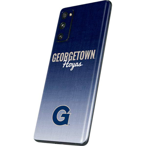 Georgetown University Hoyas Galaxy S20 Fan Edition Skin