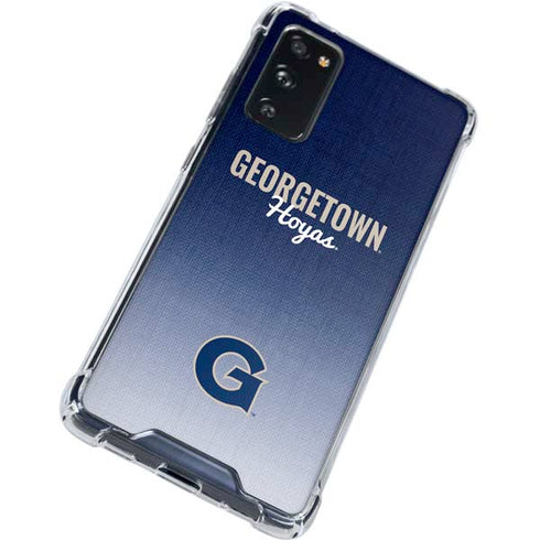 Georgetown University Hoyas Galaxy S20 FE Clear Case