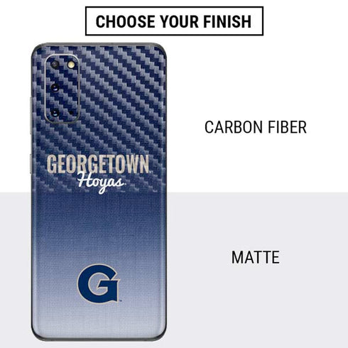 Georgetown University Hoyas Galaxy S20 Skin