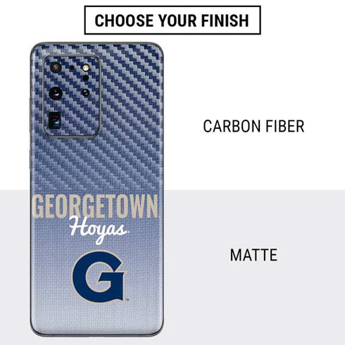 Georgetown University Hoyas Galaxy S20 Ultra 5G Skin