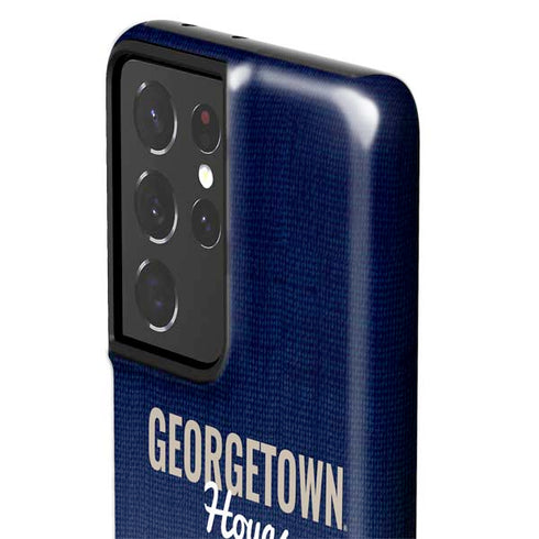 Georgetown University Hoyas Galaxy S21 Ultra 5G Pro Case