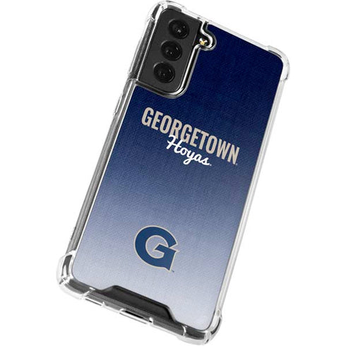 Georgetown University Hoyas Galaxy S22 Clear Case