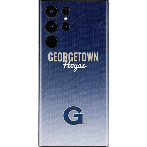 Georgetown University Hoyas Galaxy S22 Ultra Skin