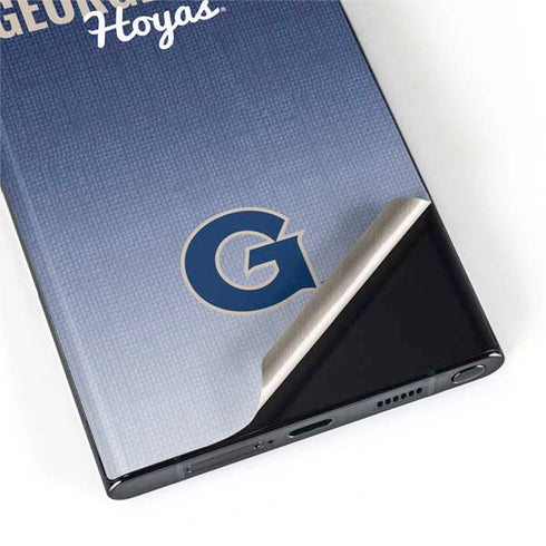 Georgetown University Hoyas Galaxy S22 Ultra Skin