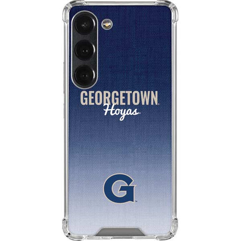 Georgetown University Hoyas Galaxy S23 Clear Case