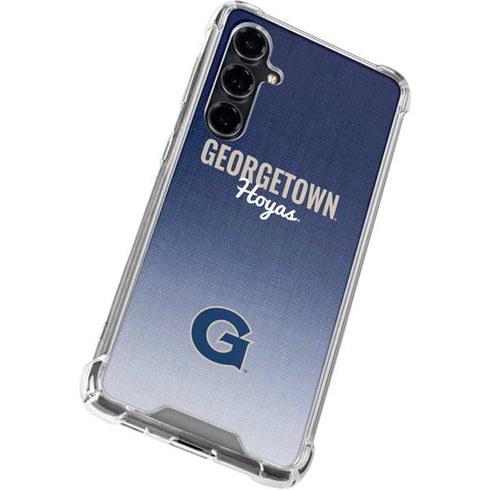 Georgetown University Hoyas Galaxy S23 FE Clear Case