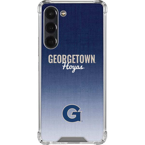 Georgetown University Hoyas Galaxy S23 Plus Clear Case