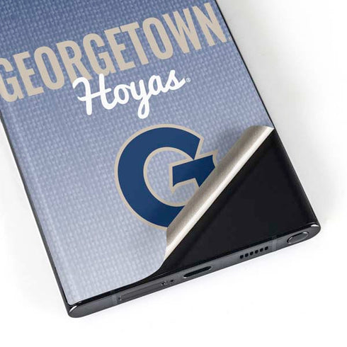 Georgetown University Hoyas Galaxy S23 Ultra Skin