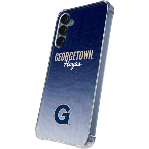 Georgetown University Hoyas Galaxy S24 Clear Case