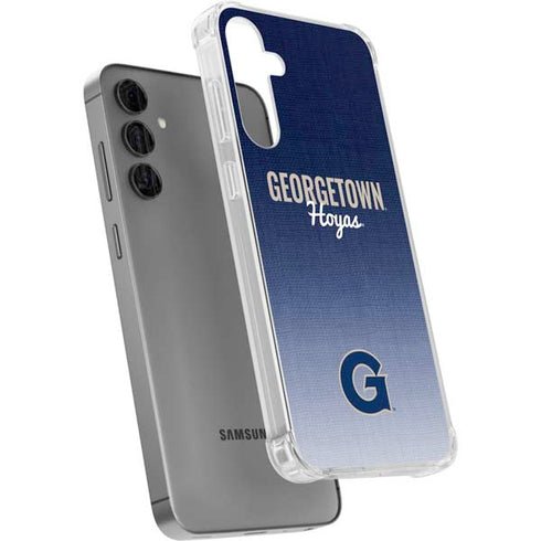 Georgetown University Hoyas Galaxy S24 Plus Clear Case