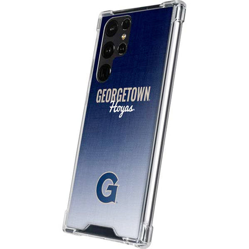 Georgetown University Hoyas Galaxy S24 Ultra Clear Case