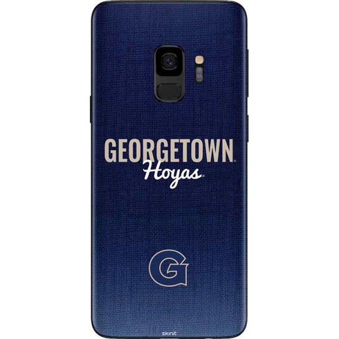 Georgetown University Hoyas Galaxy S9 Skin