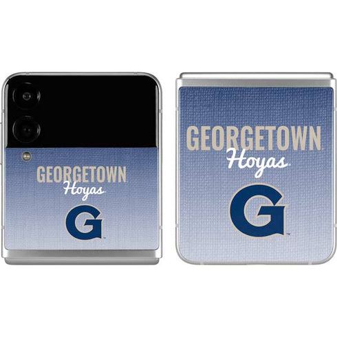 Georgetown University Hoyas Galaxy Z Flip4 5G Skin
